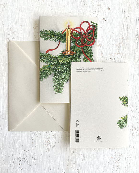 Card "Ramo abete"