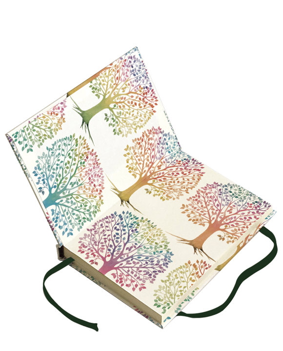 Cuaderno tapa dura A6 "Albero della vita"