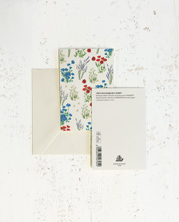 Carte "Piccoli fiori di campo"