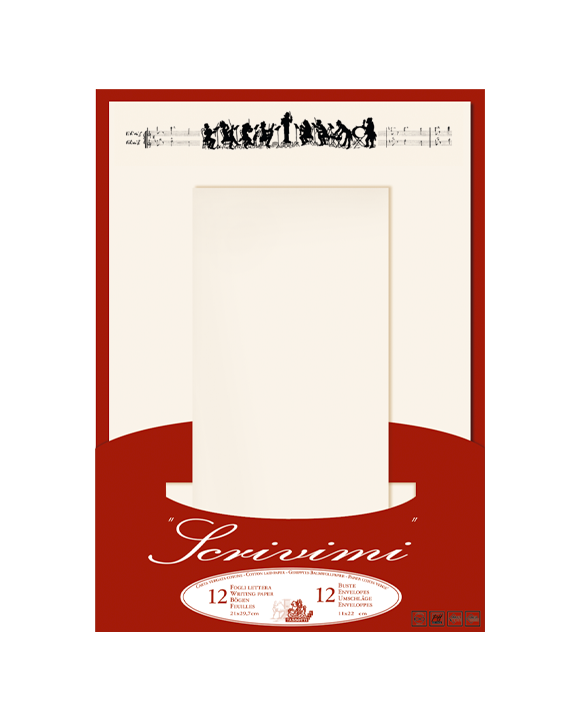 Carta da lettere "Orchestra"