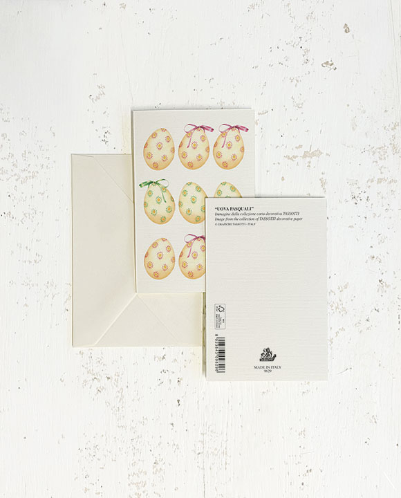Card "Uova pasquali"