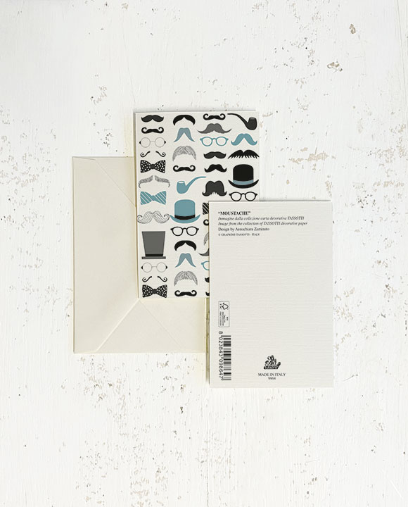 Tarjeta "Moustache"