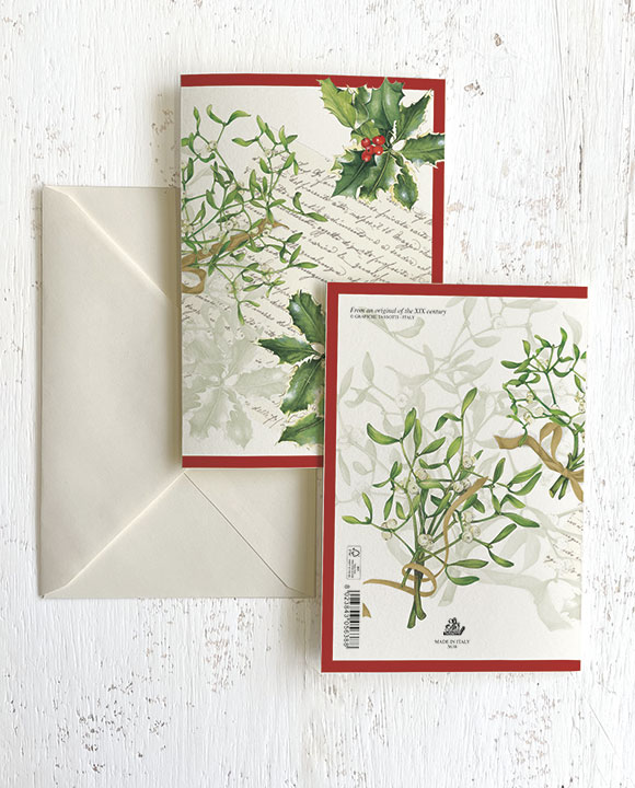 Card "Ricordi di Natale rosso"