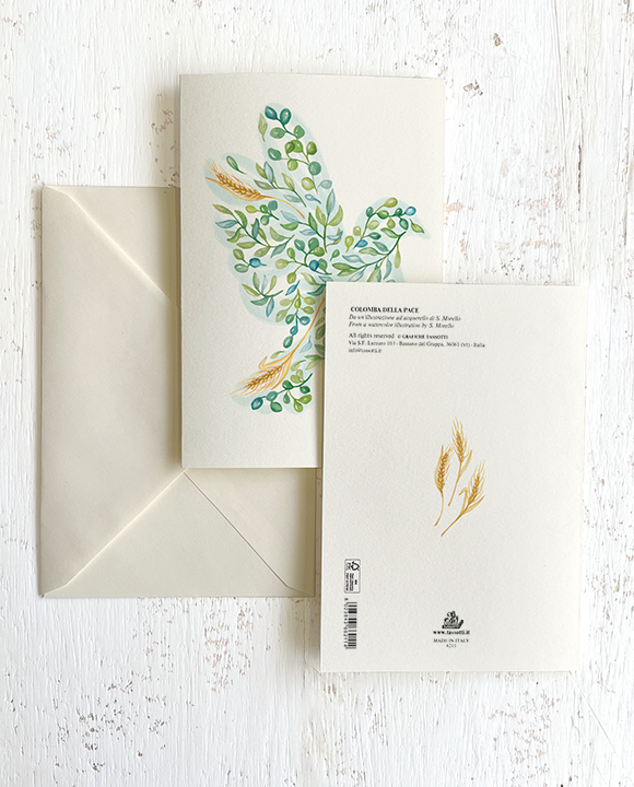 Carte "Colomba della pace"