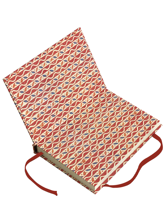Taccuino A6 "Remondini Nastri rossi"