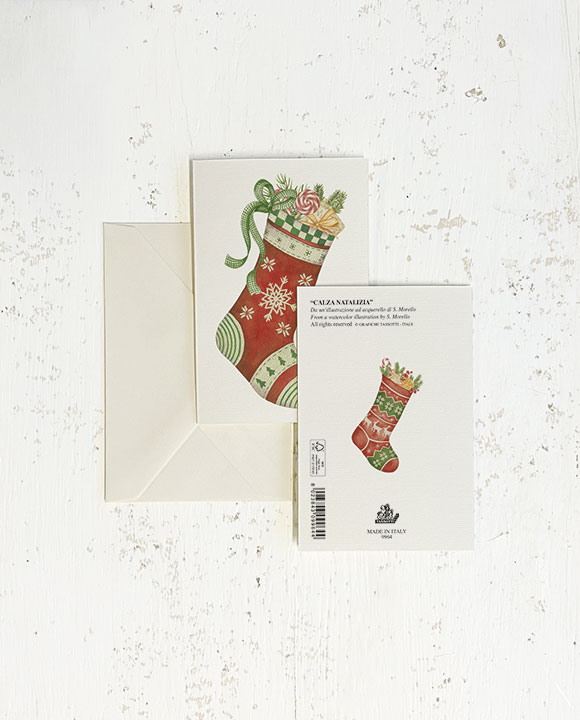 Card "Calza Natalizia"