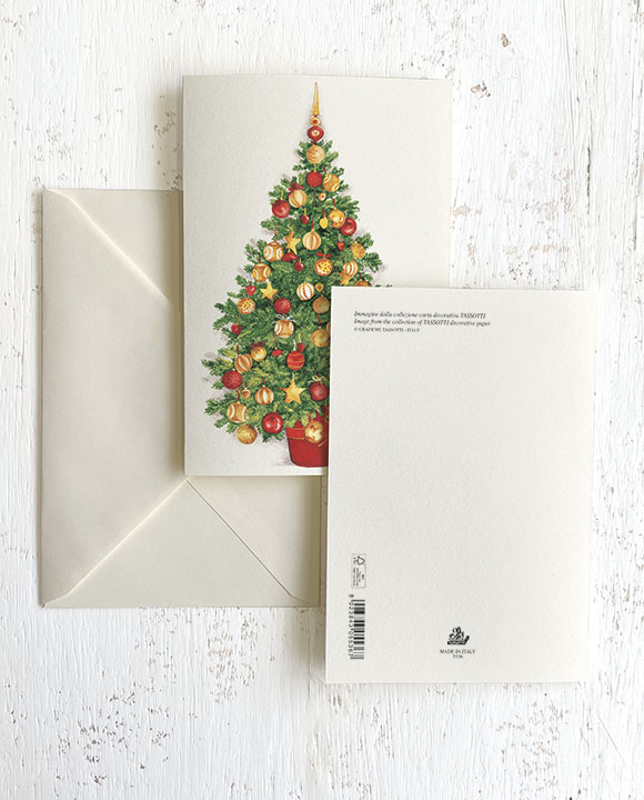 Card "Albero Natale palloncini"
