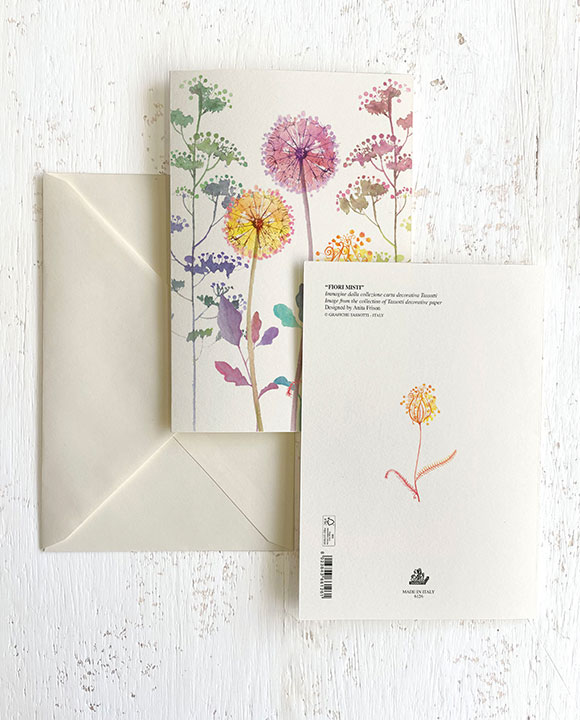 Card "Fiori misti"