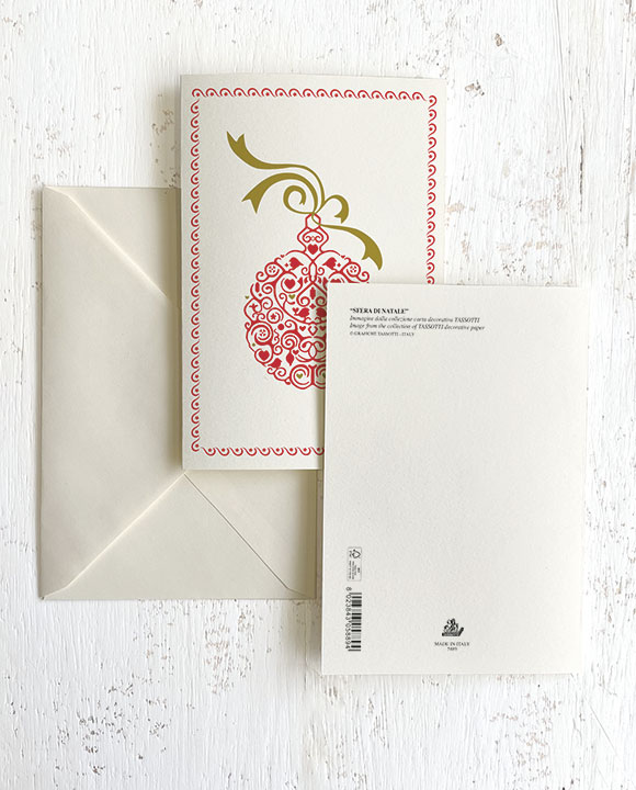 Card "Sfera di Natale"