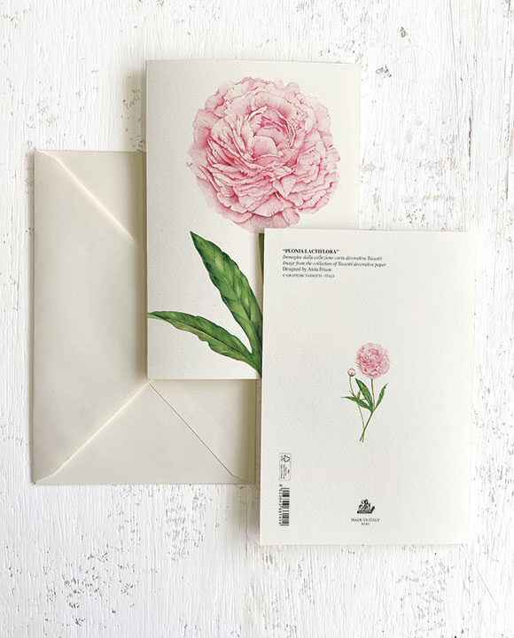 Card "Peonia Lactiflora"