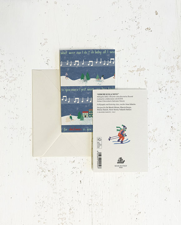 Carte "Giochi sulla neve"