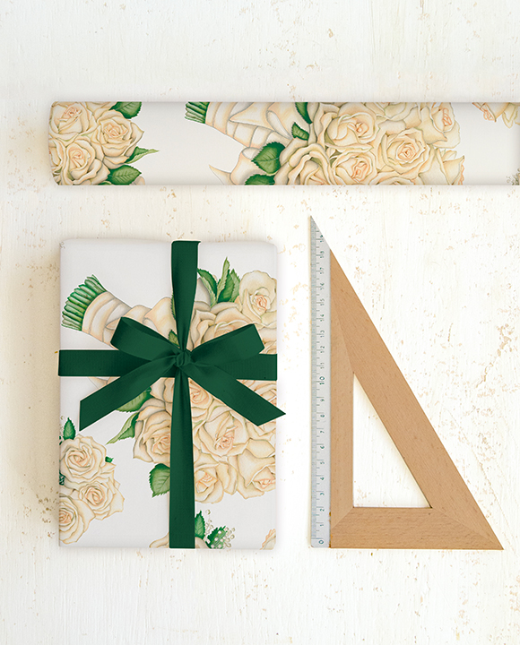 Papier "Rosa bianca"