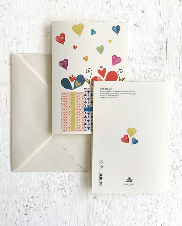 Card "Due regali"