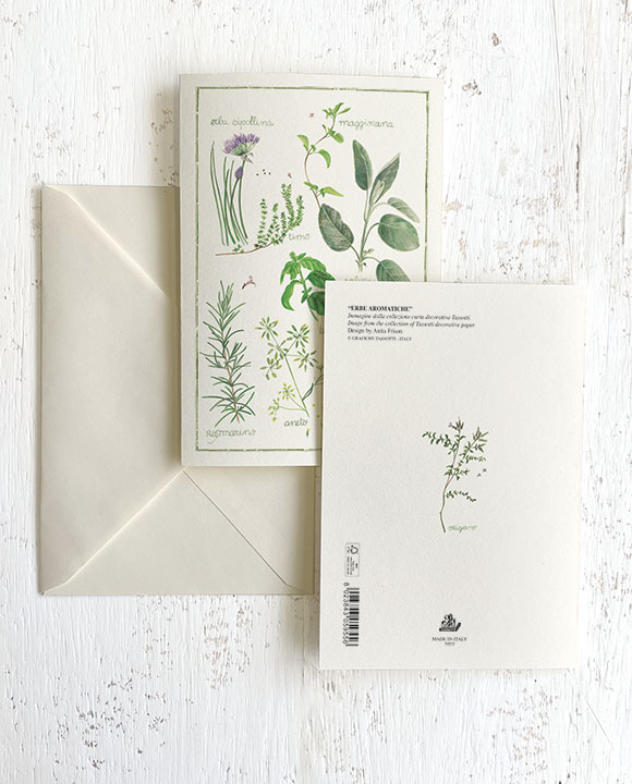 Card "Erbe aromatiche"