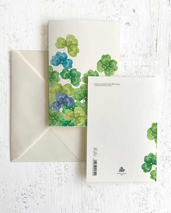 Card "Quadrifoglio"