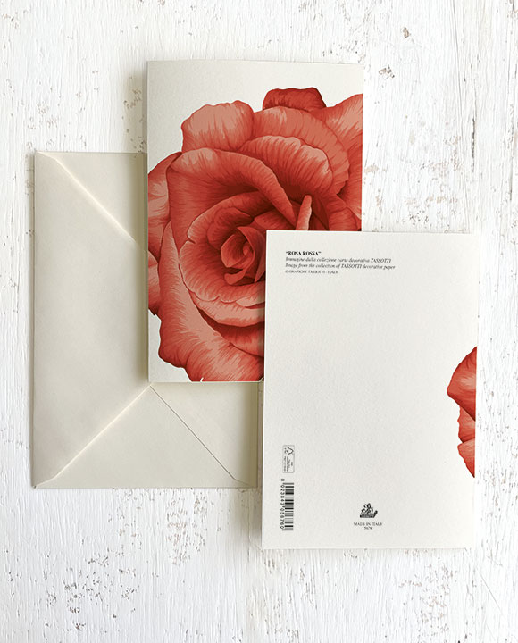 Carte "Rosa rossa"