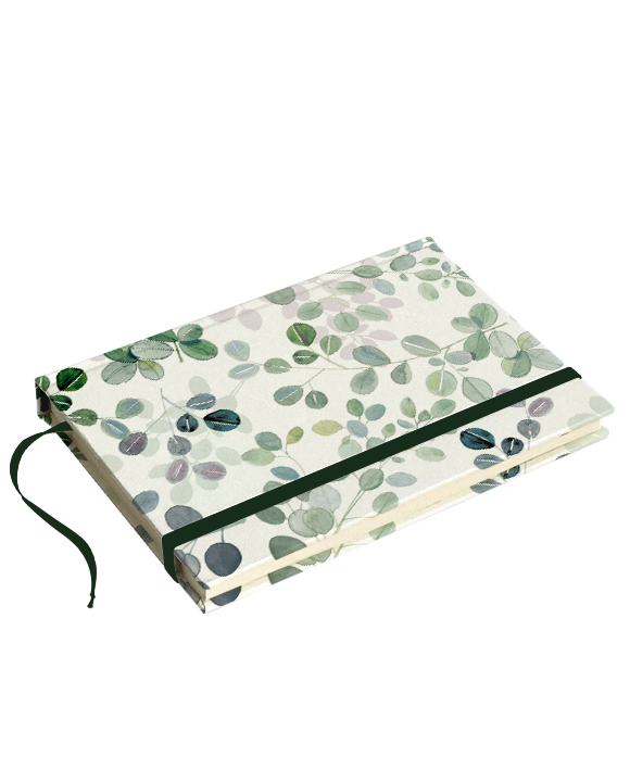 Hard cover book A6 "Eucalipto"