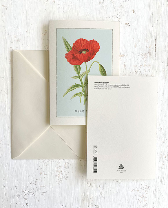 Card “Common Poppy”