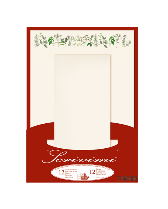 Briefpapier "Erbe aromatiche"