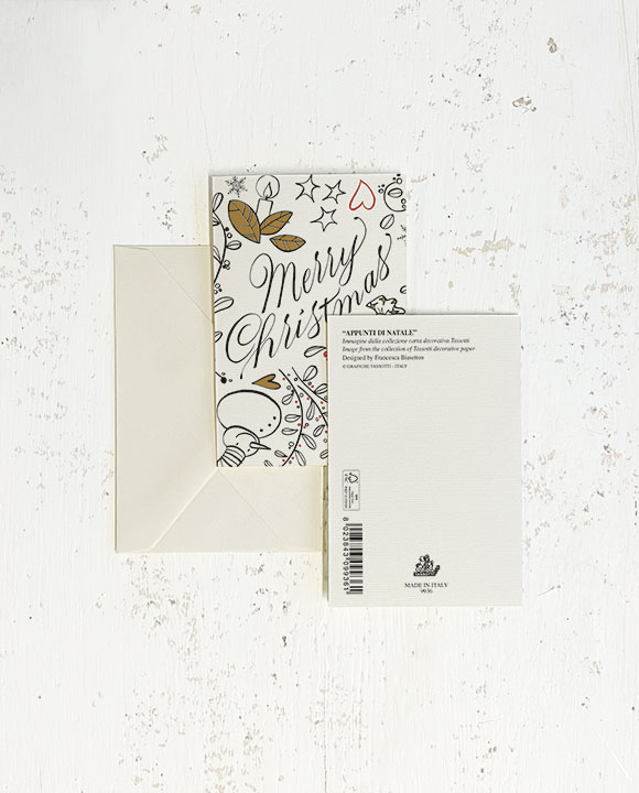 Card "Appunti di Natale"