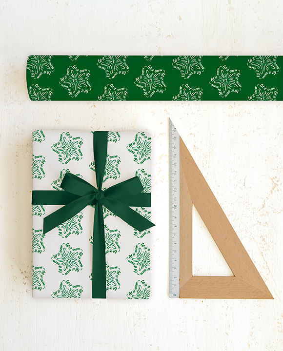 Let it snow in green