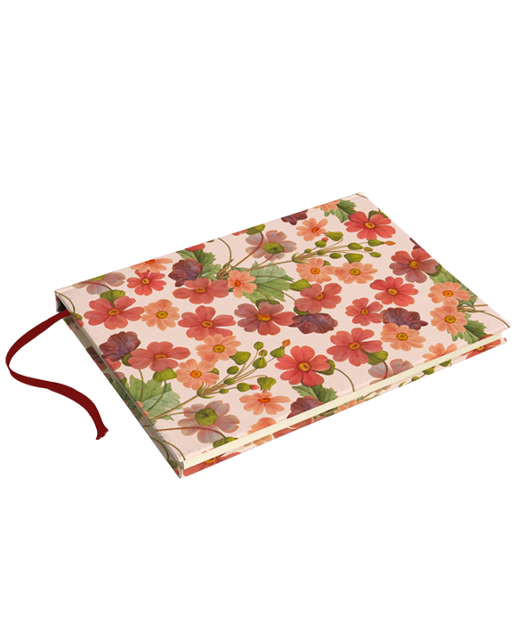 Cuaderno tapa dura "Primula Sinensis"