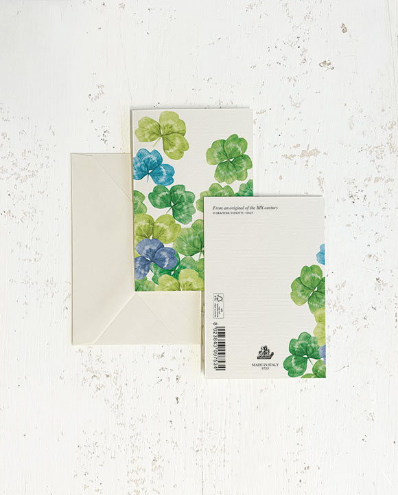 Card "Quadrifoglio"