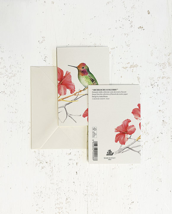 Card “Archilochus Colubris”