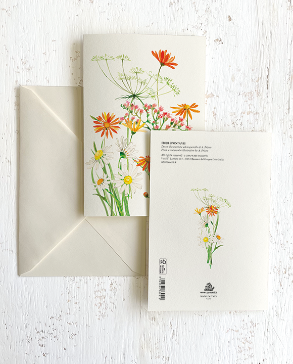 Card "Fiori spontanei"