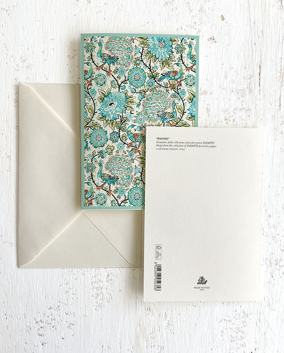 Card "Pavone"
