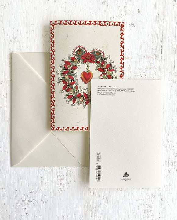 Card "La musica di Natale"