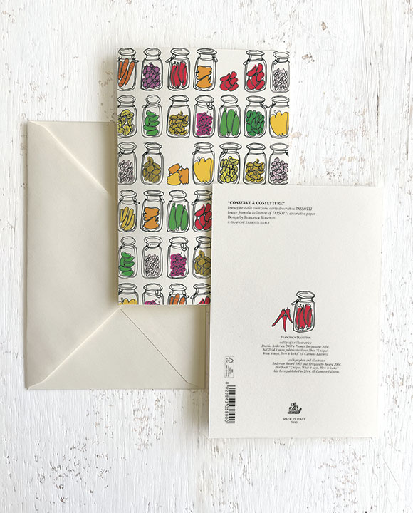Card "Conserve & Confetture"