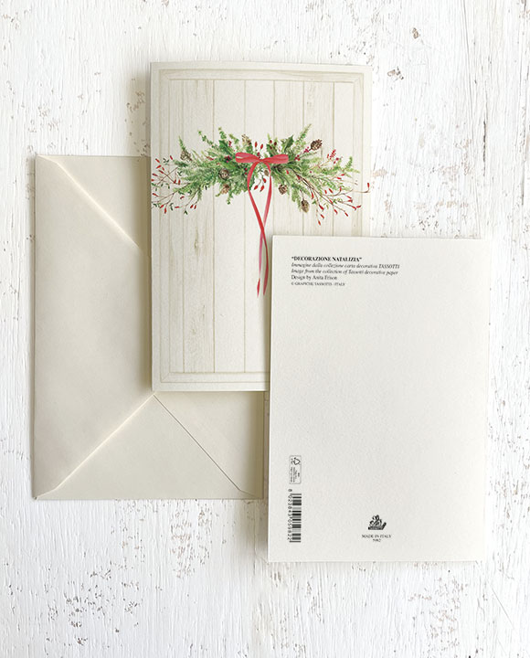 Card "Decorazione natalizia"