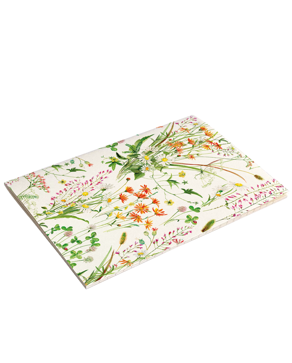 Lined stapled book A5 "Fiori Spontanei"