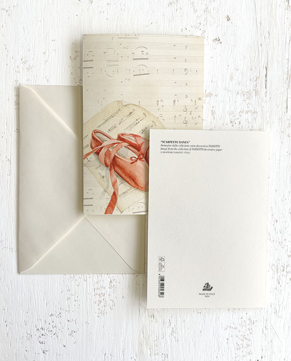 Card "Scarpette danza"