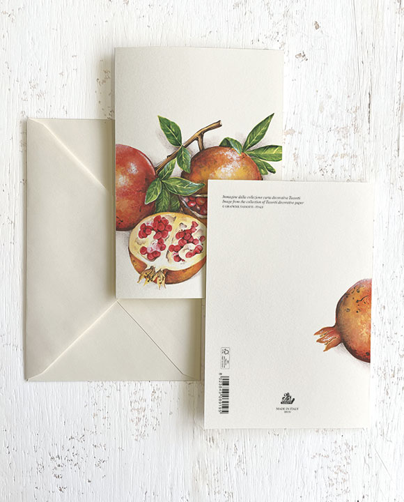 Card "Melograno"