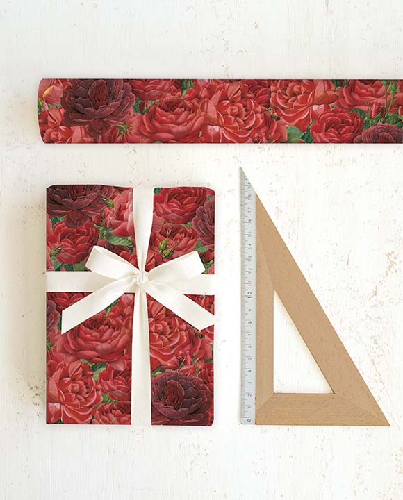 Papier "Rose rosse"
