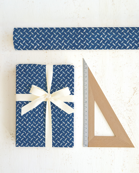 Papel Origami "Remondini Segni blu"