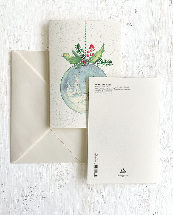 Card "Palla di Natale"