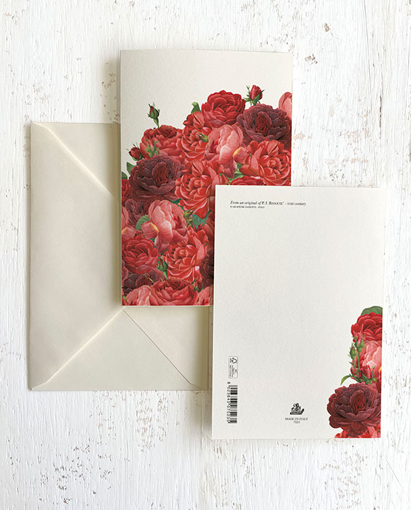 Carte "Rose rosse"