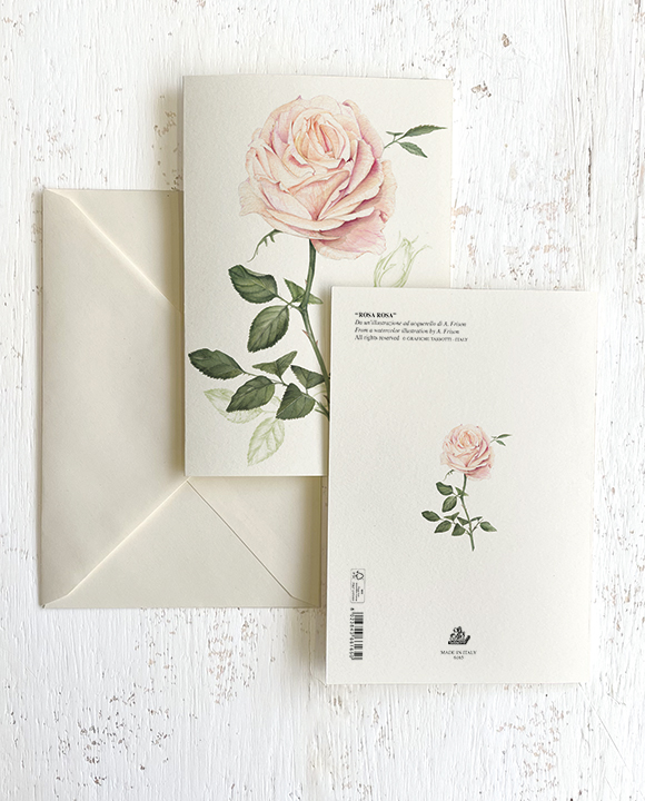 Card "Rosa rosa"