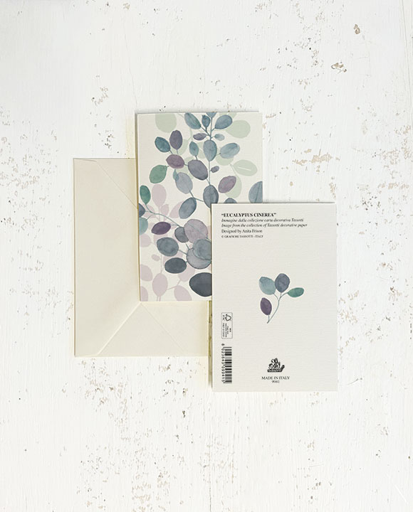 Card "Eucalyptus cinerea"