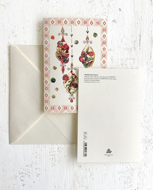 Card "Rosso di Natale"