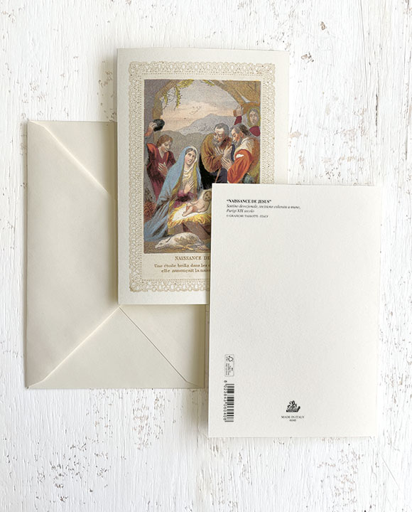 Card "Naissance de Jesus"