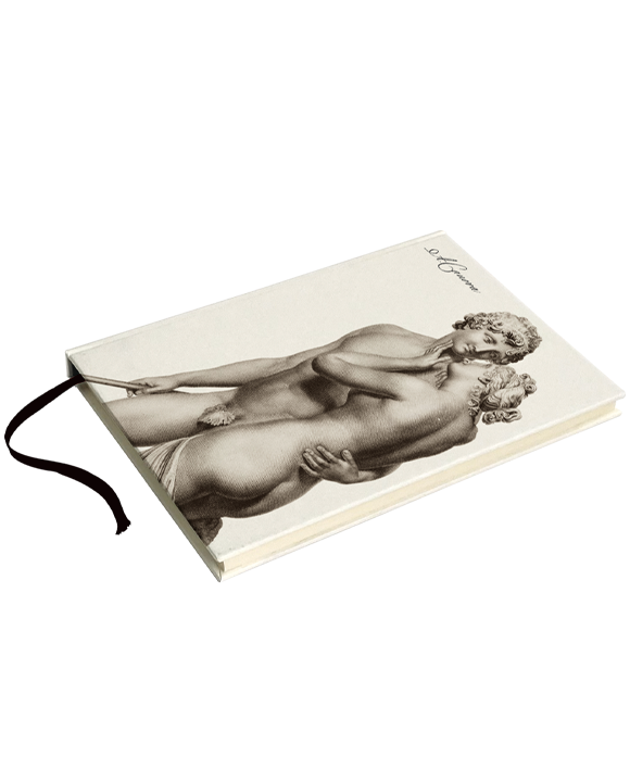 Hard cover book A5 “Adone prende congedo da Venere per andare a caccia”