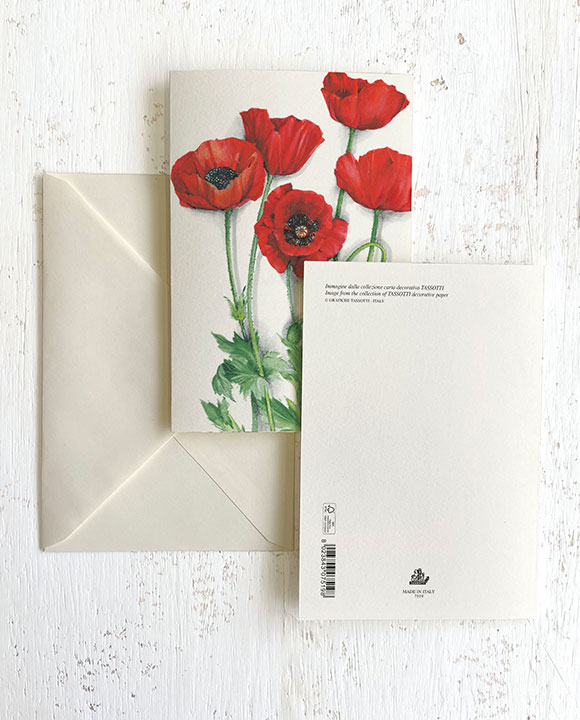 Card "Papaveri"