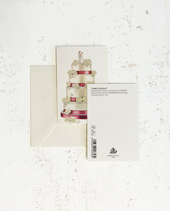 Card "Torta nuziale"
