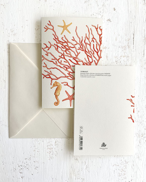Card "Coralli"
