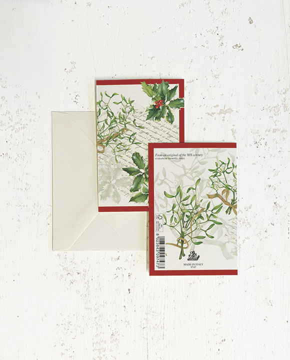 Card "Ricordi di Natale rosso"