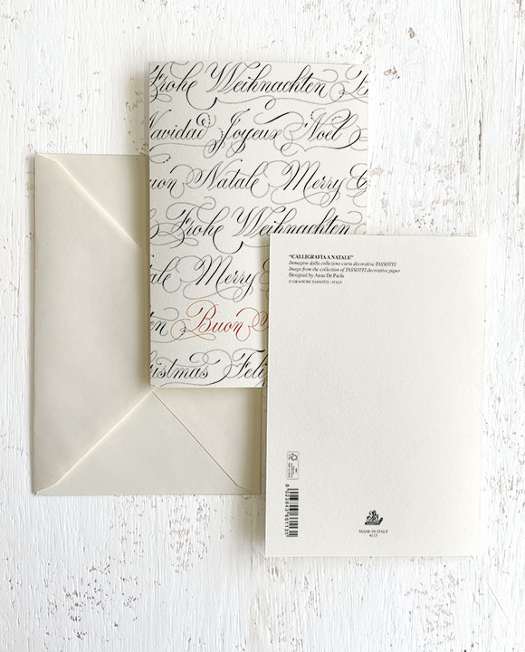 Carte "Calligrafia a Natale"